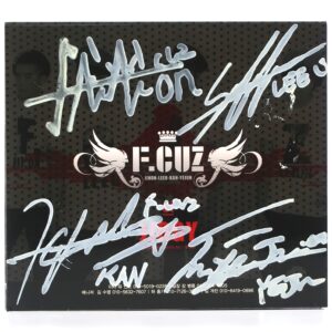 F.Cuz - Jiggy Signed Autographed Single Album CD K-Pop 2010