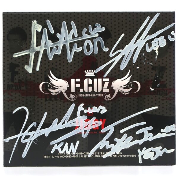 F.Cuz - Jiggy Signed Autographed Single Album CD K-Pop 2010