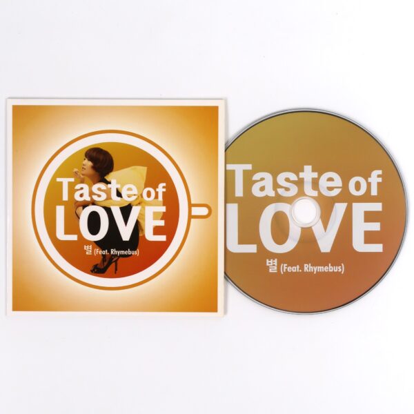Byeol - Taste Of Love (Ft. Rhymebus) CD Single Album Promo K-Pop 2010 Star Byul