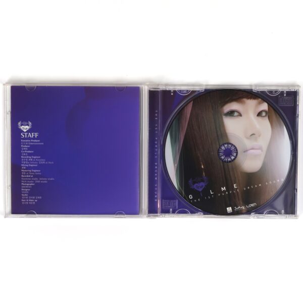 Gilme - The 1st Purple Dream Sound CD Single Album Promo K-Pop 2009