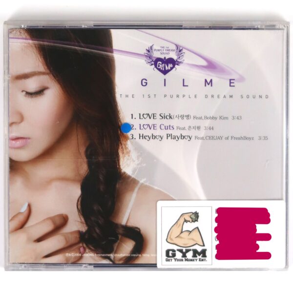 Gilme - The 1st Purple Dream Sound CD Single Album Promo K-Pop 2009