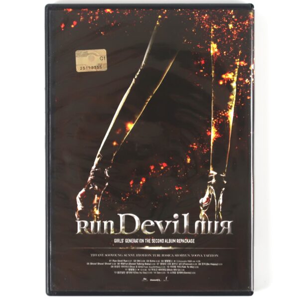 Girls’ Generation – Run Devil Run 2nd Album Repackage CD + Poster 2010