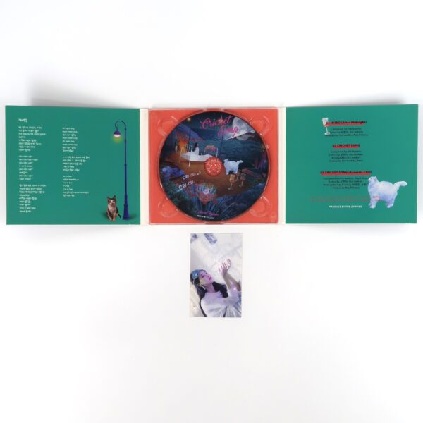 Moon Hyuna - Cricket Song Single Album CD K-Pop 2017 Nine Muses