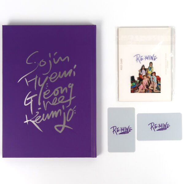Nine Muses - Re:Mine Photobook + Photocards + Postcards Set 2017 9Muses