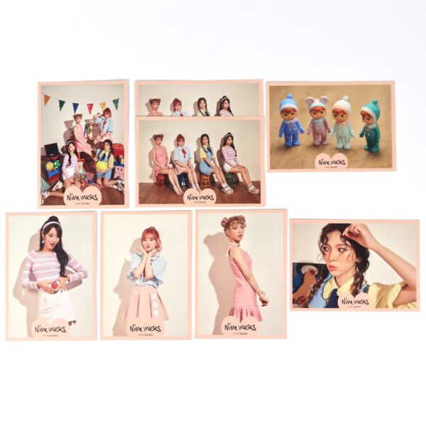 Nine Muses - Re:Mine Photobook + Photocards + Postcards Set 2017 9Muses