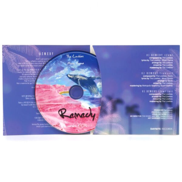 Moon Hyuna - Sweet Remedy Book + CD + Cut-Out K-Pop 2017 Nine Muses