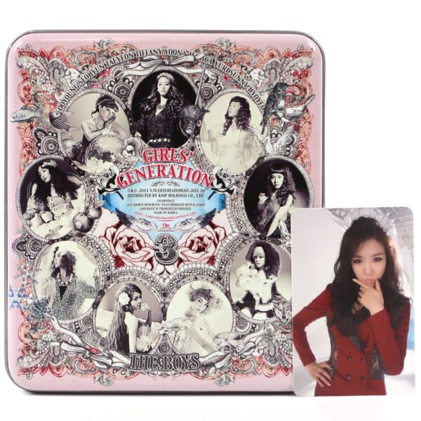 Girls' Generation - The Boys Album CD Tiffany Photocard K-Pop 2011