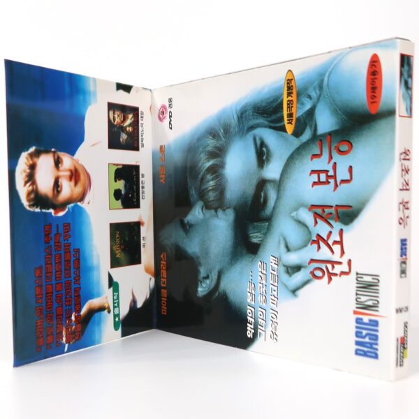 Basic Instinct (1992) Korean VCD Video CD Korea Michael Douglas Sharon Stone