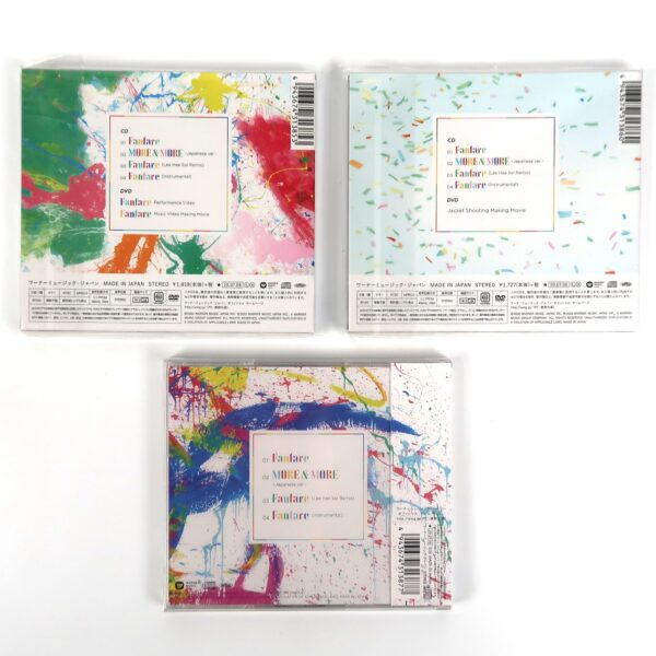 Twice - Fanfare All Three Versions Set Japan Album CD Sealed 2020
