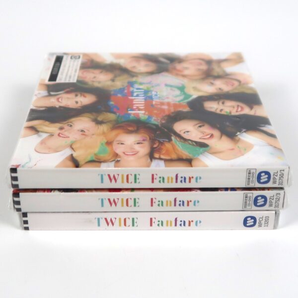 Twice - Fanfare All Three Versions Set Japan Album CD Sealed 2020