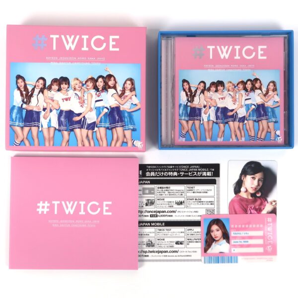 Twice - #Twice [Ver. A] Japan Debut Best Album CD Mina PC Tzuyu ID 2017