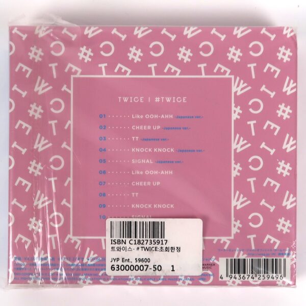 Twice - #Twice [Ver. A] Japan Debut Best Album CD Mina PC Tzuyu ID 2017