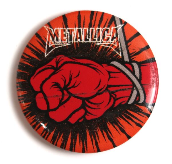 Metallica - St. Anger Korean CD + DVD Album + Badge Pin Korea Metal