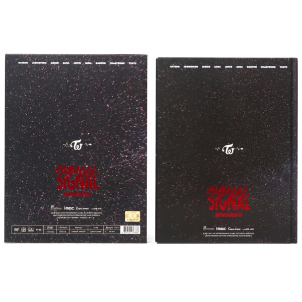 Twice - Signal Monograph Photobook + DVD No Photocards 2017