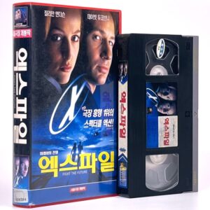 The X Files Fight The Future (1998) Korean VHS [NTSC] Korea Sci-Fi