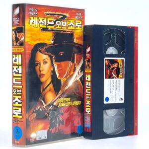 The Legend of Zorro (2005) Korean VHS [NTSC] Korea Antonio Banderas 2006