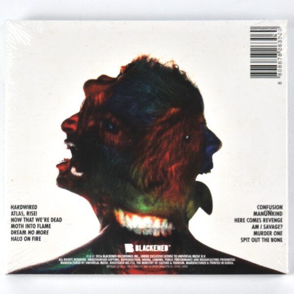 Metallica - Hardwired... To Self-Destruct Korean CD Album Sealed Korea