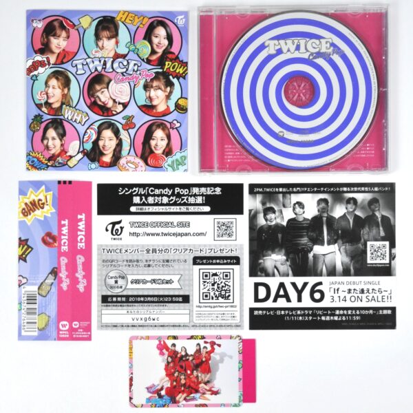 Twice - Candy Pop Japan Album CD + Group Photocard 2018