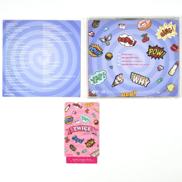 Twice - Candy Pop Japan Album CD + Group Photocard 2018