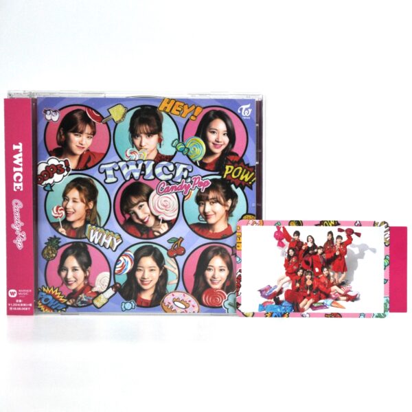 Twice - Candy Pop Japan Album CD + Group Photocard 2018