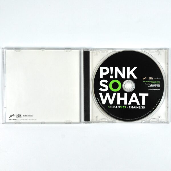 P!NK - So What Single Album Korean Promo CD Pink EU Korea