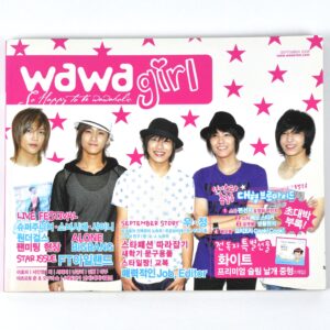 Wawa Girl September 2008 K-Pop Magazine Korea FT Island