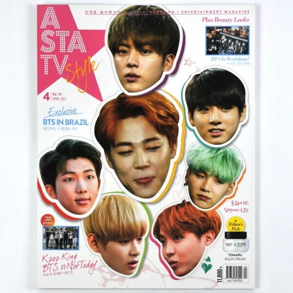 Asta TV Korea Twice Cover April 2017 Complete Magazine