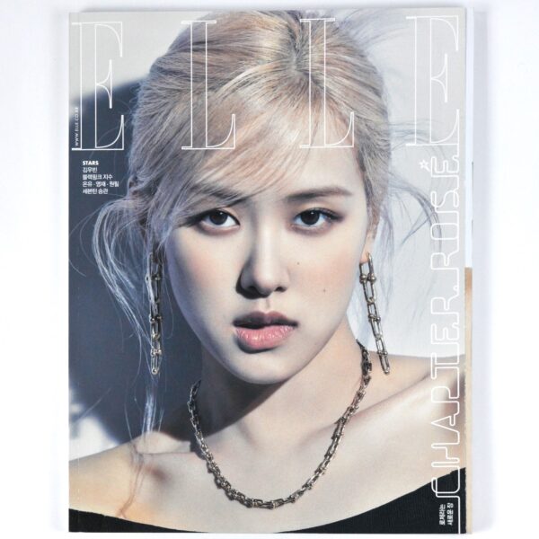 Elle Korea Blackpink Rose Cover June 2021 Complete Magazine
