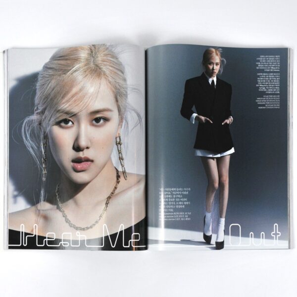 Elle Korea Blackpink Rose Cover June 2021 Complete Magazine