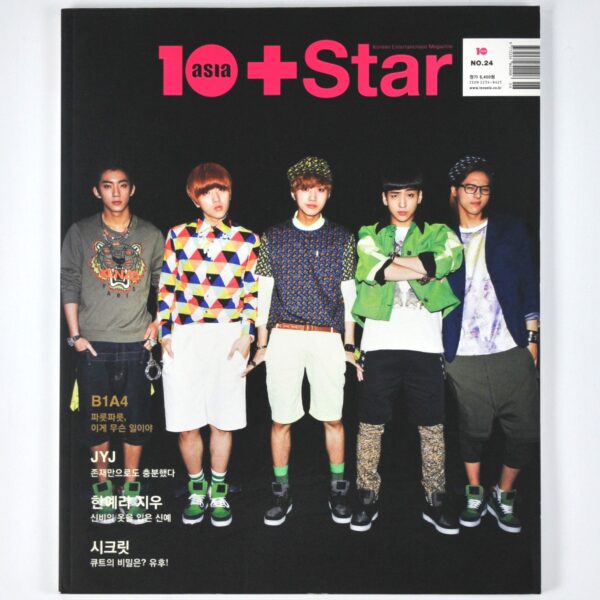 10 Star Magazine Korea B1A4 Cover June 2013 Complete Magazine G-Dragon T.O.P