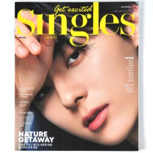 Singles Korea NU'EST Minhyun Cover June 2021 Magazine