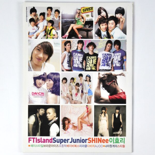 Bromide Magazine Korea August 2008 K-Pop FTIsland Shinee Baby V.O.X