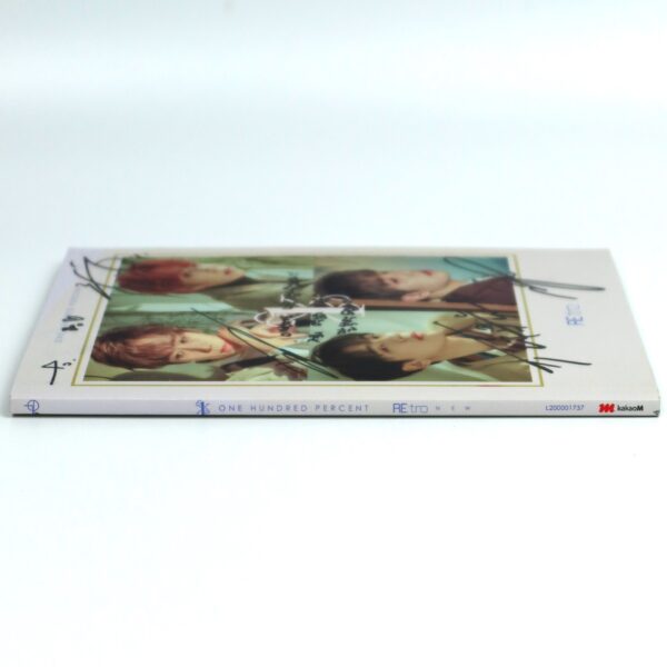 One Hundred Percent - RE:tro Signed Autographed CD Album Promo 100 % 2019