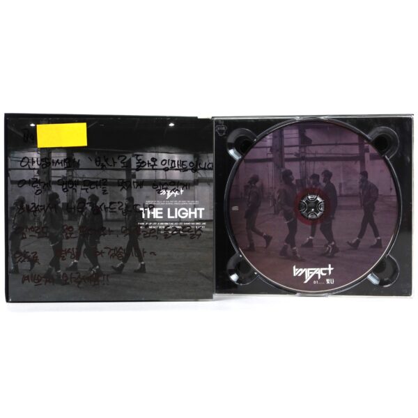 Imfact - The Light Signed Autographed CD Single Album Promo K-Pop 2018 Rare