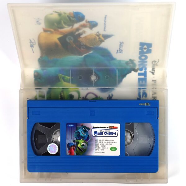 Monsters, Inc. (2001) Korean VHS Rental [NTSC] Korea English Audio Disney Pixar