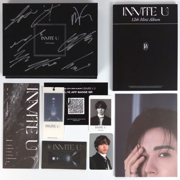 Pentagon - In:vite U Signed + Message CD Album Promo K-Pop 2022 Invite