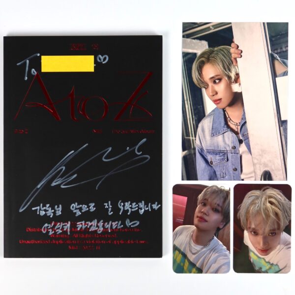 Niel - A to Z Signed Autographed Album Promo CD 2022 K-Pop Teen Top