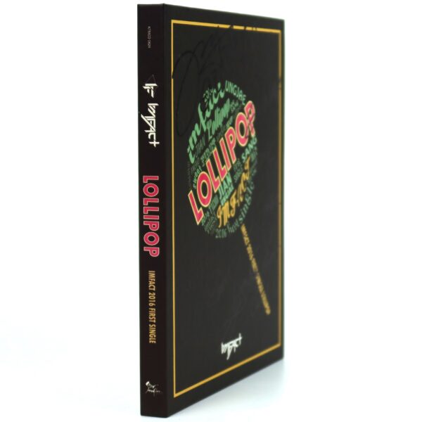 Imfact - Lollipop Signed Autographed CD Single Album Promo 2016 K-Pop