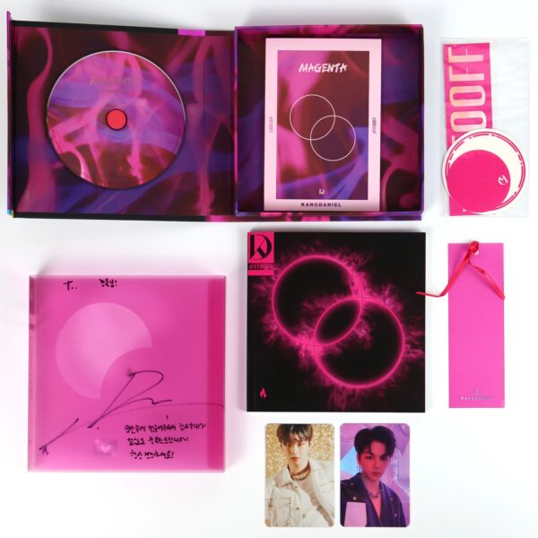 Kang Daniel - Magenta Signed Autographed CD Album Promo 2020 K-Pop