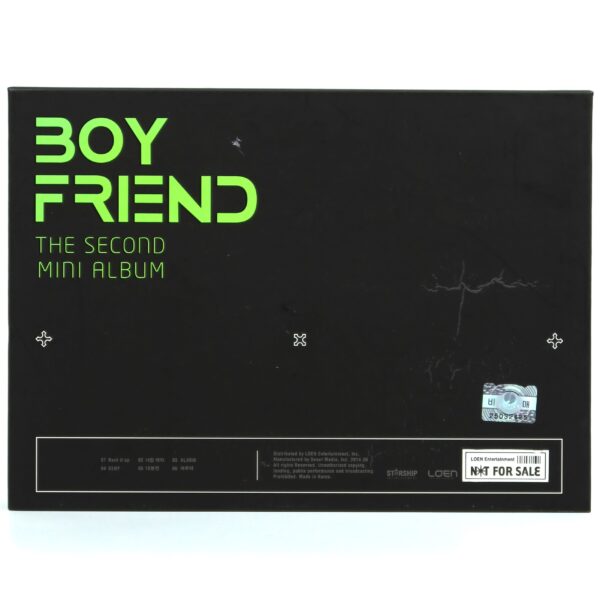 Boyfriend - Obsession Signed Autographed CD Album Promo 2014 K-Pop