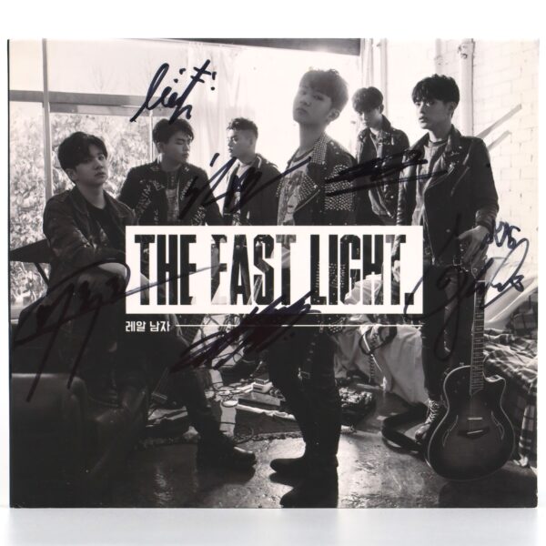 The East Light - Real Man Signed Autographed CD Single Album Promo 2018