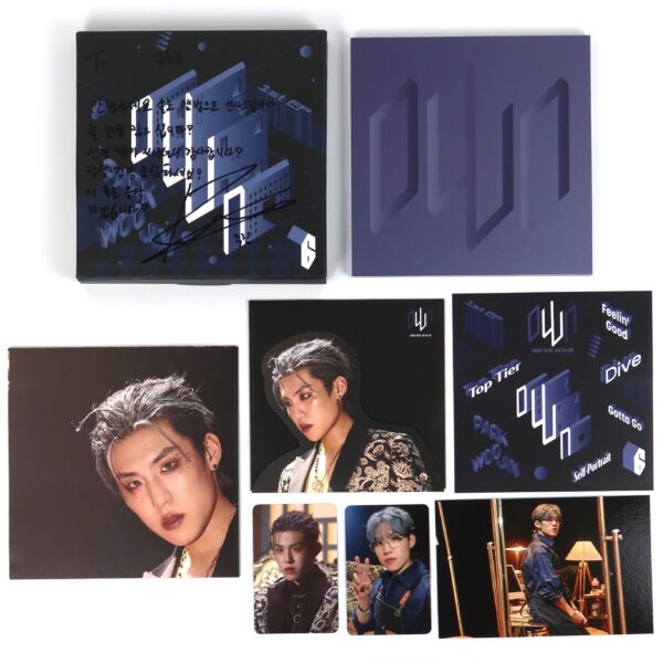 Park Woo Jin - oWn Signed Autographed CD EP Album Promo 2023 Ab6ix