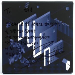 Park Woo Jin - oWn Signed Autographed CD EP Album Promo 2023 Ab6ix