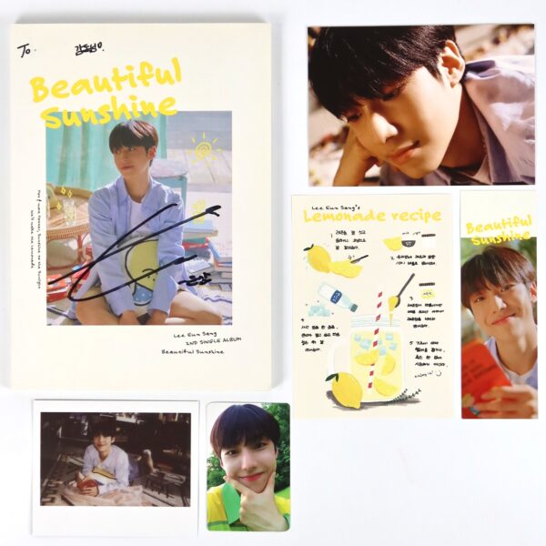 Lee Eun Sang - Beautiful Sunshine Signed Single Album Promo CD 2021 X1 K-Pop