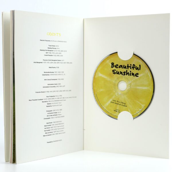 Lee Eun Sang - Beautiful Sunshine Signed Single Album Promo CD 2021 X1 K-Pop