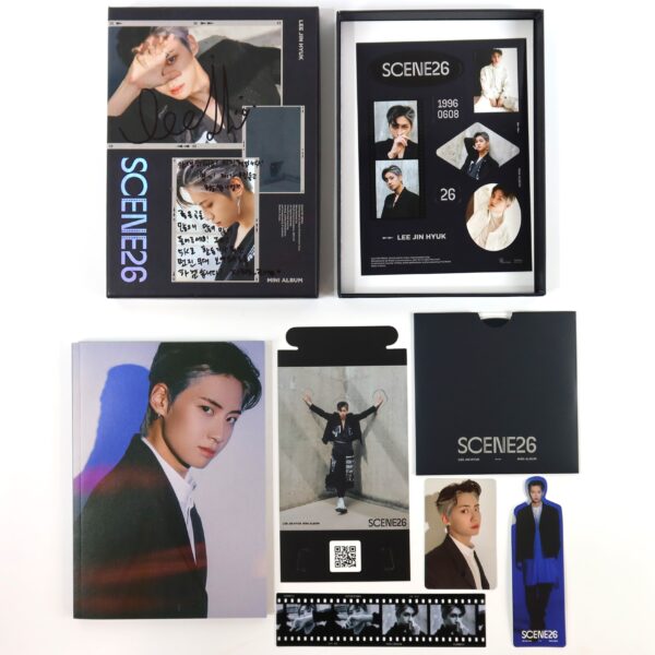Lee Jin Hyuk - Scene 26 Signed Autographed Mini Album CD Promo Up10tion K-pop