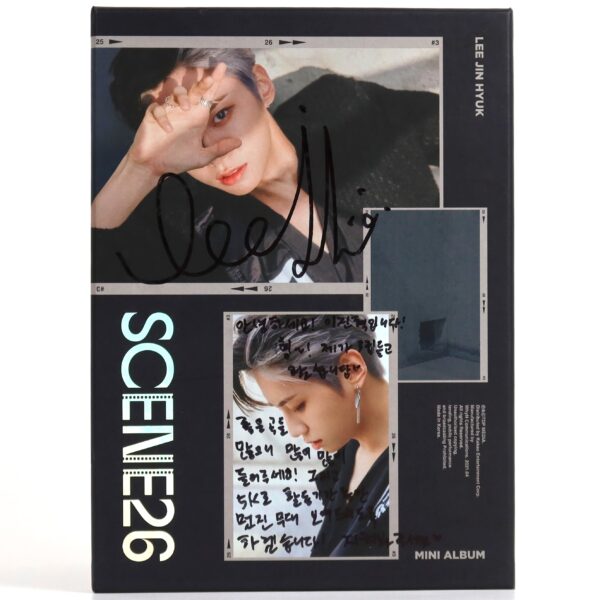Lee Jin Hyuk - Scene 26 Signed Autographed Mini Album CD Promo Up10tion K-pop