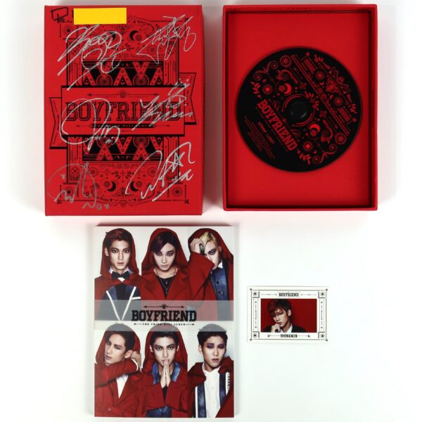 Boyfriend - Witch Signed Autographed 3rd Mini Album CD Promo 2014 K-Pop
