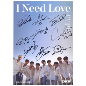 DKB - I Need Love Signed Autographed CD Mini Album Promo 2023 K-Pop
