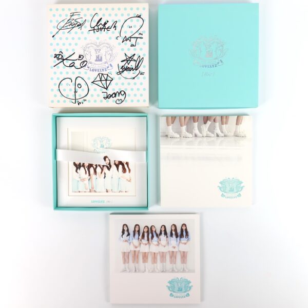 Lovelyz - Girls' Invasion Signed + Message CD Album Promo 2015 K-Pop